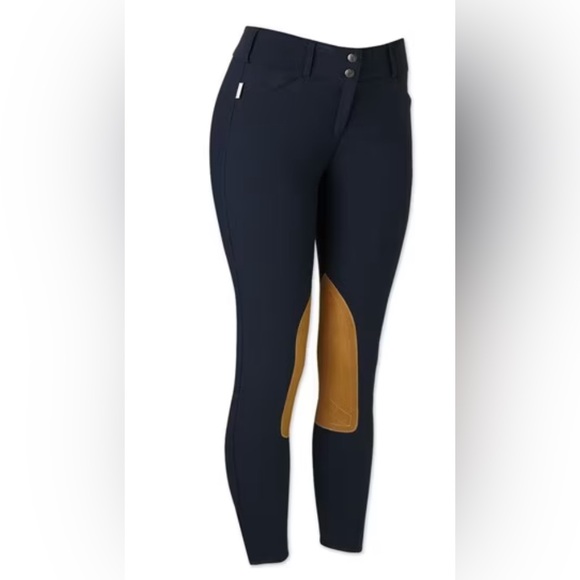 Tailored Sportsman Front Zip 26L Black & Blue w/ Tan Patch - Picture 2 of 2